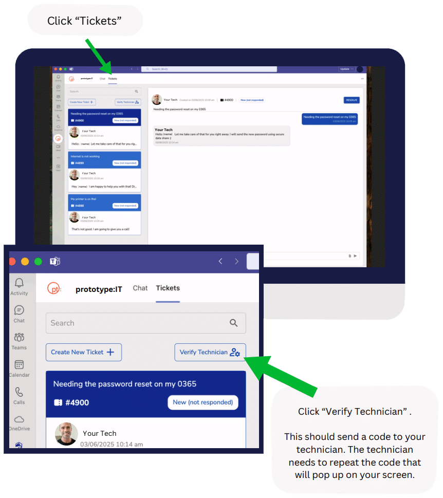 Verify Your Technicians Resized Cloud Managed Services technician